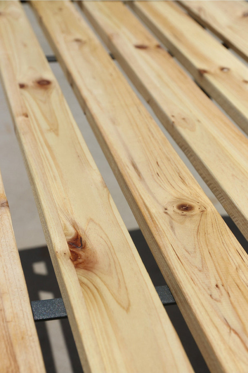 Panca da Giardino in Ferro e Legno Soriani