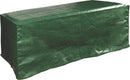 Telo Impermeabile 150x100x70cm in Poliestere per Tavoli Rettangolari da Giardino Bauer Verde
