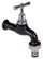 Robinet coloré pour fontaine de jardin en laiton Belfer RUB/026 Anthracite