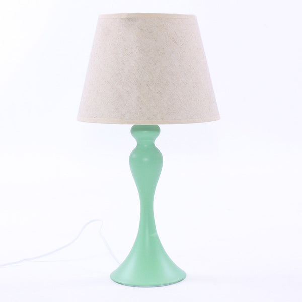 acquista Lampada da Tavolo Ø24xH44 cm in Metallo Verde Chiaro
