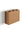 Pattumiera a Muro a 3 Scomparti Totale 60 L 76x28x56 cm con Contenitori Interni in Acciaio Verniciato Corten