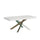 Tavolo Allungabile 180-284x90x77 cm Volantis Bianco Frassino