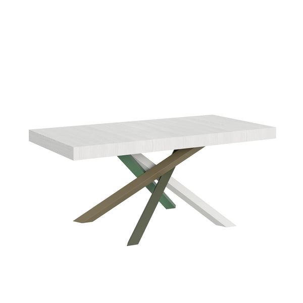 online Tavolo Allungabile 180-440x90x77 cm Volantis Bianco Frassino