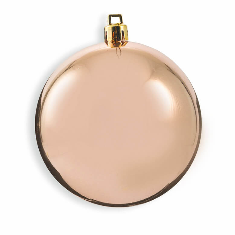 Set 30 Palline Decorative Ø6 cm per Albero di Natale Soriani Rame