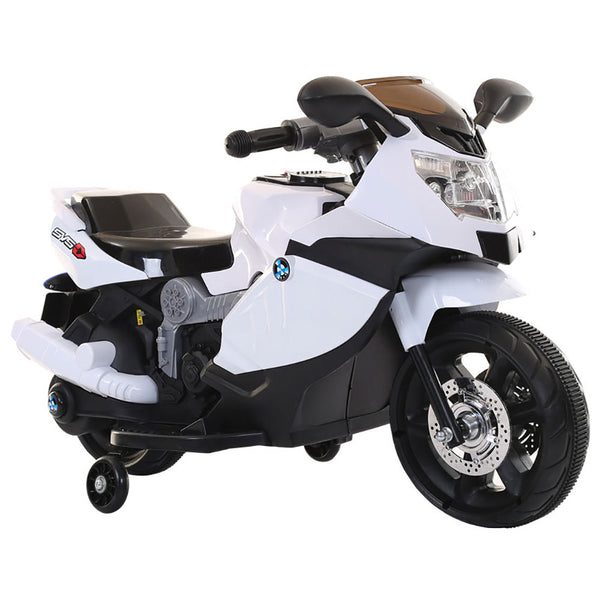 Moto Moto Electrique Enfant 6V Kidfun Sports Blanc sconto