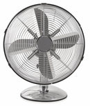 Ventilatore da Tavolo 30cm Oscillante 3 Velocità  35W Kooper Eolo Cromato