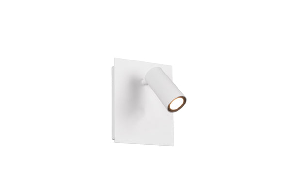 sconto Applique Led Extérieure en Aluminium Blanc Mat