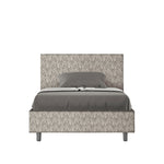 Letto 1 Piazza e Mezzo Adele Era 02 Grigio Varie Misure