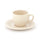 Tasse à expresso en Gres Kaleidos Ivoire