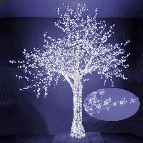 prezzo Sapin de Noël Lumineux avec 2832 Leds Blanc Froid 300xH300cm Cerise Adami
