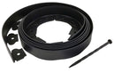 Bordo Flessibile per Aiuole 10m con Picchetti Nero