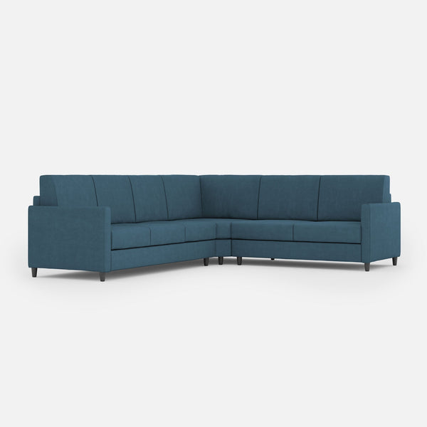 acquista Canapé d'angle Karay 6 places 281x241x85 cm en tissu Avio