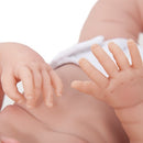 Bambola Bebè Neonato con Pigiama Azzurro 38cm JC Toys