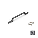 Maniglie per Mobile Interasse 128 mm Alluminio Grigio Scuro 25 Pezzi Emuca