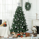 Albero di Natale Artificiale 180 cm 1061 Rami Realistico Verde 