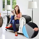 Copridivano Trapuntato Universale 1 Posto Double Face Starlyf Sofa Cover Nero e Grigio