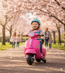 Piaggio Mini Vespa GTS Elettrica 6V per Bambini Rosa