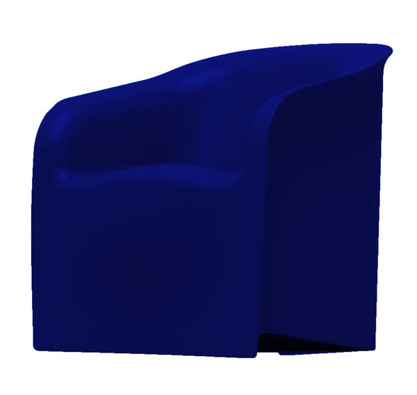 Poltrona Sedia da Giardino 69x72 cm in Resina Arkema Lady Blue online