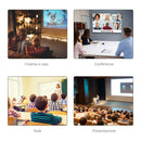 Schermo di Proiezione 120 Pollici Motorizzato Home Cinema Bianco 