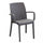 Chaise indienne 57x59x86 h cm en Tortora Wicker