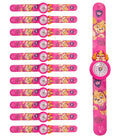 Set 12 Orologi da Polso Bracciale per Bambini Paw Patrol Rosa