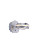 Applique da Interno a LED in Metallo Nickel Opaco