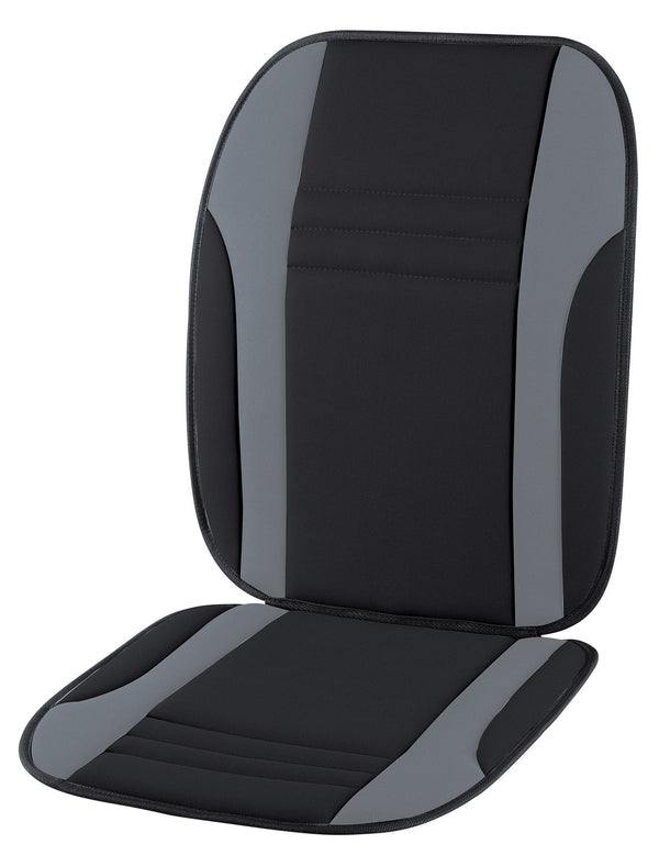 prezzo Housse de siège avant unique 104x44 cm pour voiture universelle noir et gris