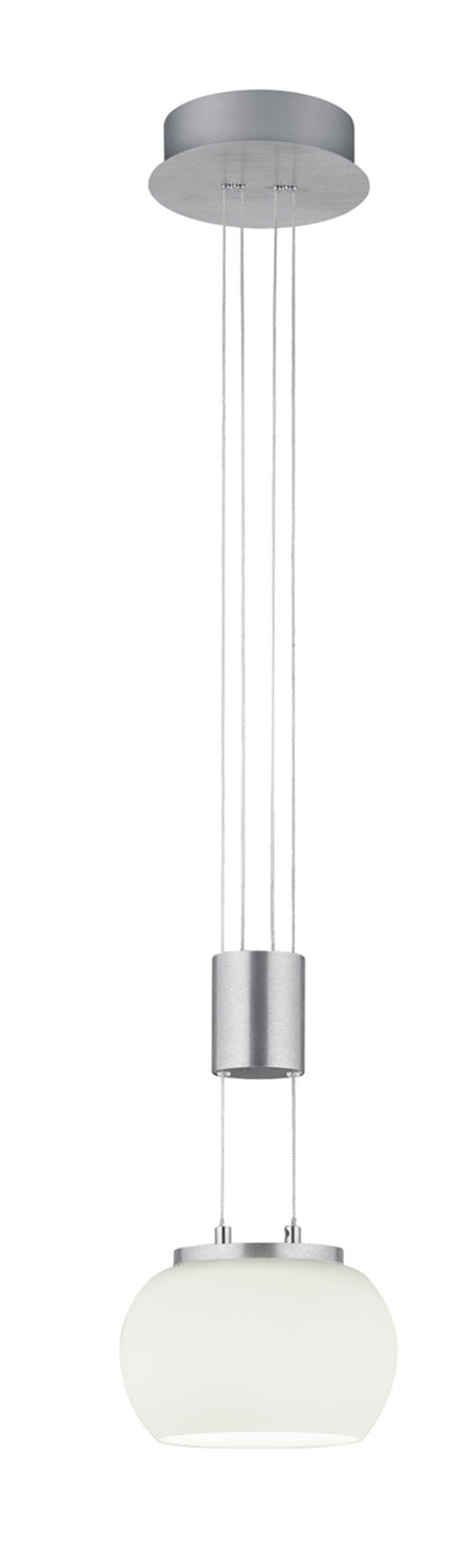 prezzo Lampada a Sospensione da Interno a LED in Alluminio Nichel Satinato