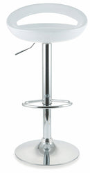 Sgabello con Alzata a Gas e Seduta Girevole in ABS Soriani Bianco
