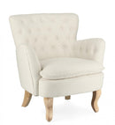 Poltrona 71,5x72,5b cm Orlins Panna 