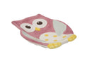 Piattino Porta Sapone Gufo Spring 14x11x2,4 cm Porcellana