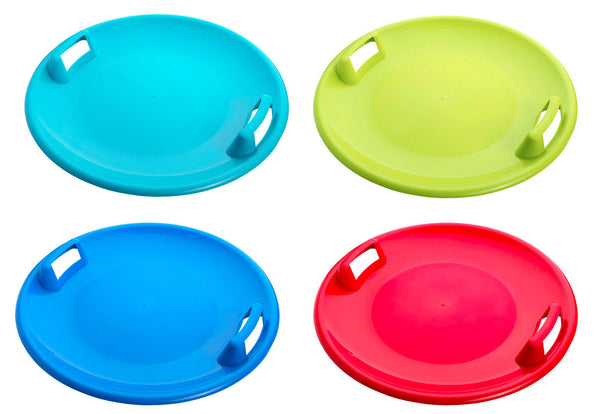 sconto Disco Slittino da Neve 60x60x7 cm 1 Posto Snow Disk Sunny Vari Colori