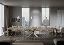 Tavolo Allungabile 180-440x90x77 cm Volantis Premium Quercia Natura Telaio 4A 