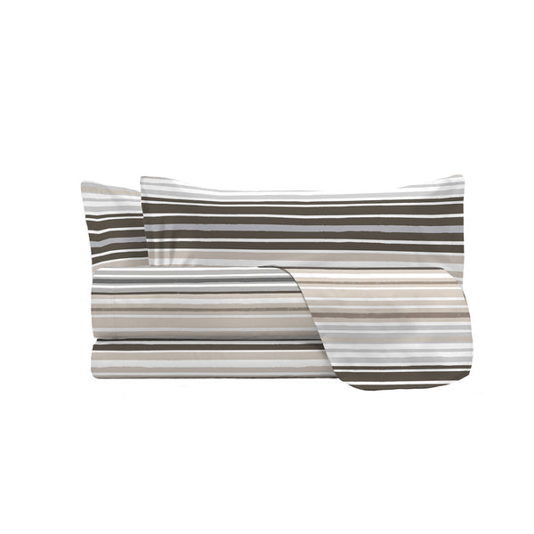 online Set Lenzuola con Stampa Sopra Sotto e Federe Linea River Tigri Varie Misure