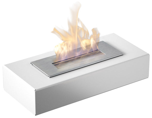 Cheminée de Table au Bioéthanol 34x15,5 cm Flig Rialto Mini Blanc sconto