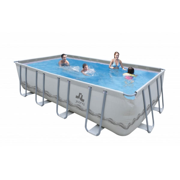 acquista Piscine Hors Sol Rectangulaire 549x305x122cm Jilong Gris