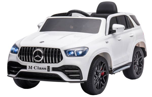 online Voiture Porteuse Electrique 12V Mercedes Classe M Blanc