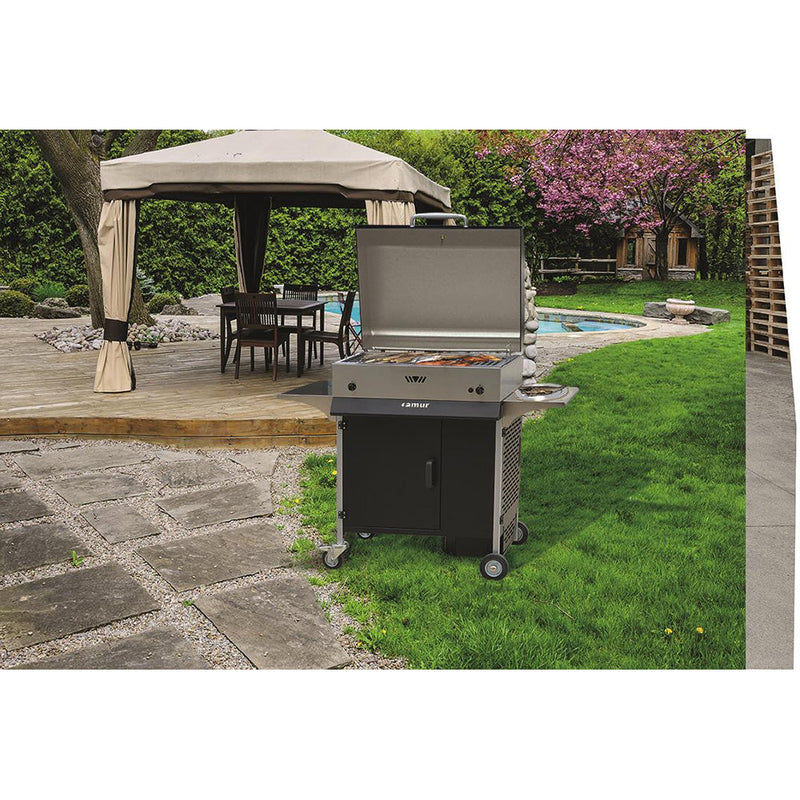 Barbecue a Gas con Griglia in Acciaio Famur BK 8 Cortina Class
