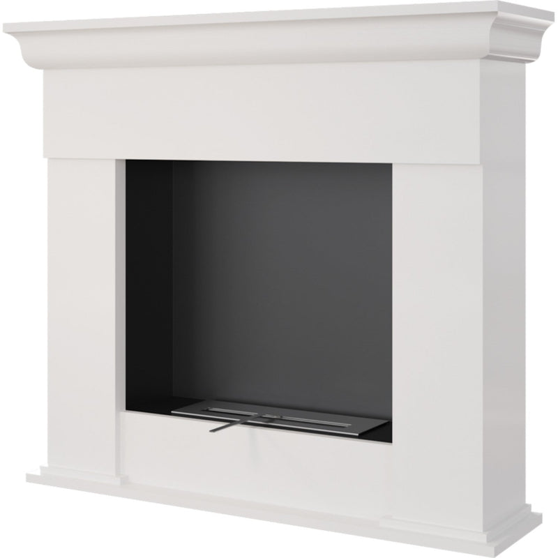 Camino a Bioetanolo da Pavimento 115x101,6 cm Flig Wichita Bianco