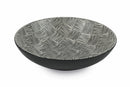 Set 6 Insalatiere in Porcellana Decoro Tribale Ø24 cm Villa d'Este Home Tivoli Timbuktu