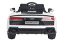 Macchina Elettrica per Bambini 12V con Licenza Audi R8 Spyder Bianca