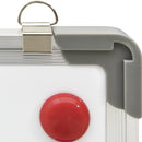 Lavagna Magnetica Bianca 60x45 in Alluminio Pennarelli Cancellabili e Magneti