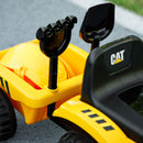 Camion Cavalcabile per Bambini con Pala e Rimorchio 91x29x44 cm Giallo  