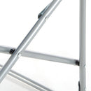 Sedia Pieghevole Regista 32x59x80 cm in Acciaio Regista Blu