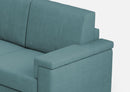 Divano 2 Posti 168x85x85 cm Marrak in Tessuto Petrolio