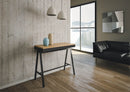 Consolle Allungabile in Legno e Ferro H77x40x90/300cm Itamoby Banco Evolution Quercia Classica