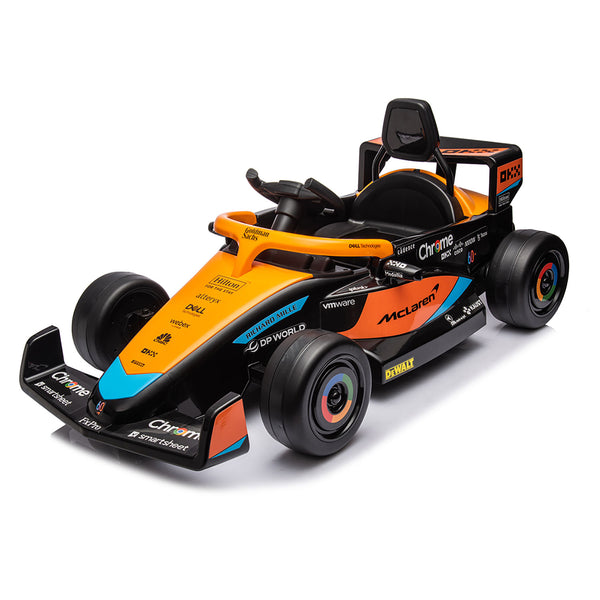 acquista Macchina Elettrica per Bambini Licenza Ufficiale Mc Laren F-1 10,8V Arancione