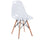 Lot de 4 chaises 45,5x53,5x81,2 cm en polypropylène Transparent Betty