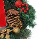 Ghirlanda di Natale Decorativa con 20 Luci LED Ø60 cm 