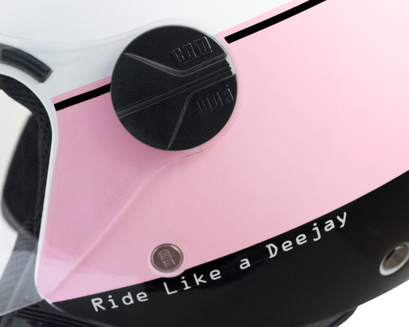 Casco Jet per Scooter Visiera Lunga CGM Deejay 107DJ3 Rosa